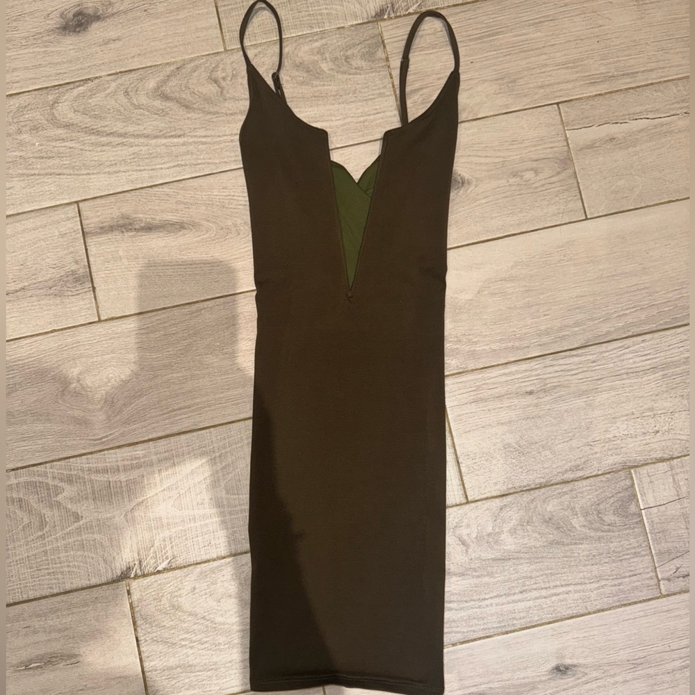 By the Way Olive and Brown Blouse